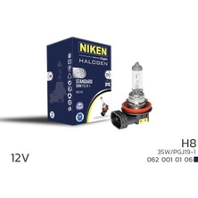 Niken Nıken H8 35W Halojen Ampul PGJ19-1 12V