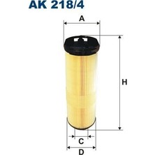 Filtron Hava Fıltresı Mercedes OM646 W204 S203 CL203 C209
