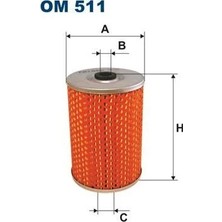 Filtron Yag Fıltresı Mercedes M110 M116 M117 W126 W116 C126 R107 C107