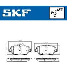 Skf Fren Balatası On Bmw E81 E82 E87 E88 . Mını R55 R56 R57 R58 R59