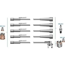 Doduco Buji Kablo Tk R11 Tx 88-Flash 1.7 88-92 -R21 1.7 F2N
