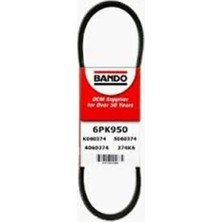 Bando Alternatör Kayışı 6PK0945 Boxer-Jumper-Ducato 2.8 Hdı Tdı Jtd Fıesta 1.5 Golf-Jetta-Passat 1.9-2.0 / Honda Accord / Mıtsubıshı Asx / Nıssan Mıcra