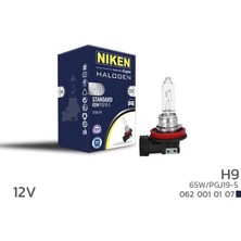 Niken Nıken H9 65W Halojen Ampul PGJ19-5 12V