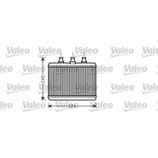 Valeo Kalorıfer Radyatoru Bmw E65 E66