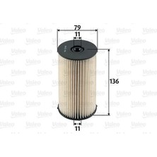 Valeo Yakıt Filtresi Caddy Iıı-Passat-Touran-Leon-Octavıa-Toledo Iıı 1.6tdı-1.9tdı-2.0tdı