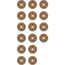 V.REİNZ Subap Lastiği 16 Adet EXPERT-JUMPY-P206-P306-P307-P308-P407-P406-P607-C4-C5-C8-XSARA-SCUDO 1.8-2.0-2.2 16V