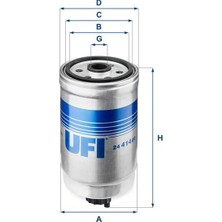 Ufi Yakıt Filtresi Passat 1.9tdı 98-05 - A4 1.9tdı 00-01 - A6 1.9tdı 00-05 Oe
