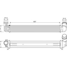 Valeo Turbo Radyatörü Intercooler Fluence 10> 1.5dcı 657X89X85 2 Sıra Alb Sistem