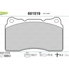 Valeo On Fren Balatası Volvo S60 2.5 Volvo V70 2.5 Renault Megane Iıı Rs