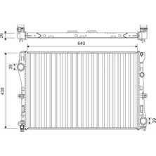 Valeo Motor Su Radyatoru Mercedes W205 S205 C205 A205 W213 S213 C238 A238