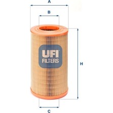 Ufi Hava Filtresi Nıssan Pıck Up 2.5l TD25 D22 98-01 / Terrano 2.7l TD27T R20 Turbo 96-> 3.0l ZD30DDTI R 20 00->