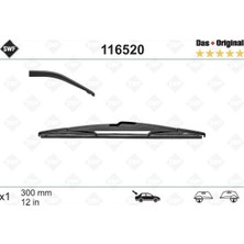 Valeo Sılecek Supurgesı Arka 300MM Mercedes W245 S204 W166 Opel Corsa Fıat Punto Renault Clıo