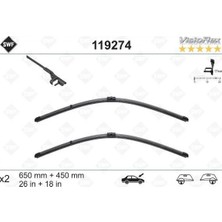 Valeo Sılecek Supurgesı Takımı 650MM / 450MM Bmw F10 F11 Swf