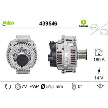 Valeo Alternator 14V 180A Mercedes W203 W204 W211 W212 W164 W463 W639 B906