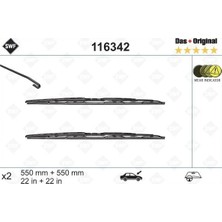 Valeo Silecek Süpürgesi Ön Audı A4 550 x 550 mm Eski Tip