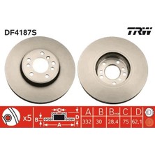 TRW Fren Dıskı On Bmw E83 E53