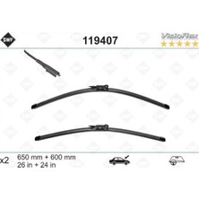 Valeo Sılecek Supurgesı Takımı 650MM / 600MM Mercedes Sprınter B906 . Vw Crafter 30-35-50 Swf