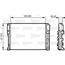 Valeo Motor Su Radyatoru Mercedes C219 W211 S211