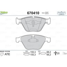 Valeo Fren Balatası On Bmw E60 E61 E63 E64 E65 E66