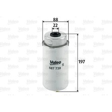 Valeo Yakıt Filtresi Transit V348-V347 2.2-2.4-3.2 Tdcı 200PS 06>11 Euro4
