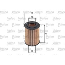 Valeo Yağ Filtresi Astra H-Astra J-Mokka-Zafıra-Corsa D-Merıva-Cruze 1.7 Cdtı 16V Z17DTJ-A17DTJ-DTR-DTC- Dte-Dtf