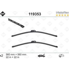 Valeo Sılecek Supurgesı Takımı 560MM / 560MM Mercedes W203 CL203 S203 C209 A209 . Audı A4 Swf