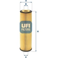 Ufi Yag Fıltresı Mercedes M271 W203 CL203 S203 C209 A209 W204 S204 W211 W212 R171