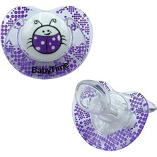 Fırsatkolik Babytime Silikon Damaklı Koruyucu Kapaklı Desenli Emzik N.1 BT143-1