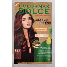 Fırsatkolik Dolce Argan/keratin Doğal Set Boya No: 5.66 Şarap Kizili