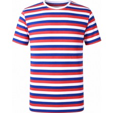 Trender 241 Bisiklet Yaka Kırmızı Erkek T-Shirt 26YK37000019
