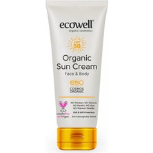 Ecowell Organik Güneş Kremi Spf 50 110 gr