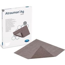 Paul Hartmann Atrauman Ag Gümüş İçerikli Yara Örtüsü 10 x 20 cm - 10 Adet Anti-Yel Özellikli