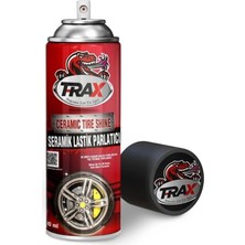 Trax Seramik Lastik Parlatıcı Aerosol – Uzun Süre Kalıcı Parlaklık, Suya ve Kire Dayanıklı Lastik Koruma Spreyi 500ML