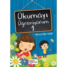 Akademi Çocuk Okumayı Öğreniyorum 1 - Nevra Diler Adalı Çocuk Kitabı 20 Sayfa Türkçe Eğitici Hikaye