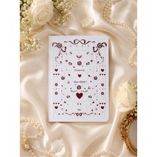 Victoria's Journals Amour Journal - A5 Premium Sert Kapak Çizgili Defter