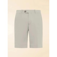 Roberto Ricci Designs Bej Erkek Slim Fit Şort Surflex Soft Touch