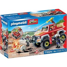 Playmobil Firefighting Truck 71824