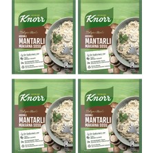 Knorr Makarna Sosu İtalyan Usulü Kremalı Mantarlı 52 gr x 4 Adet