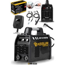 Assur Profesyonel 250 Amper Bakır Sargı Dijital Göstergeli Inverter Çanta Kaynak Makinesi