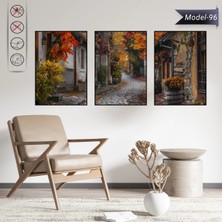 Akıllı Kağıt Statik Tutunma Özellikli Tablo - Poster Manzara (Model-96)