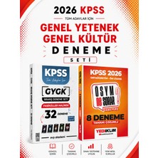 Anla Kazan Yayınları Yediiklim 2026 Kpss Gkgy Ortaöğretim Ön Lisans 8 Deneme & Evp Akademi Kpss Tüm Dersler 32 Deneme Seti