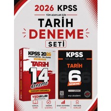 Anla Kazan Yayınları Yediiklim 2026 Kpss Ortaöğretim Ön Lisans 14 Deneme & Kpss Tarih 6 Deneme Evp Akademi Seti