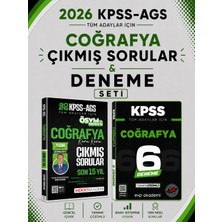 Anla Kazan Yayınları Indeks 2026 Kpss Coğrafya Çıkmış Sorular & Kpss Coğrafya 6 Deneme Evp Akademi Seti