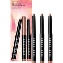 Bobbi Brown  Shadow Sticktrio Set Blushing Peach / Golden Bronze / Taupe