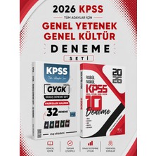Anla Kazan Yayınları Cba Yayınları 2026 Kpss Gkgy 10 Deneme & Evp Akademi Kpss Tüm Dersler 32 Deneme Seti
