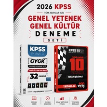 Anla Kazan Yayınları Yediiklim 2026 Kpss Gkgy Son Viraj 10 Deneme & Evp Akademi Kpss Tüm Dersler 32 Deneme Seti