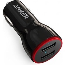 Oto Aksesuarcım Hızlı Şarj Araç Çakmak Şarjı Aleti 2 USB Girişli Siyah 32W