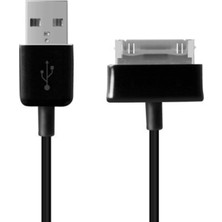 CresCent USB Data Şarj Kablosu 1 m Samsung Galaxy Tab/Tab 2 Serisi Tabletler İçin Dayanıklı Yapı