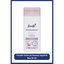 Facelle Hassas Seyahat Boy 50 ml Intim Jel Günlük Kullanıma Uygun Nazik Temizlik Sağlar