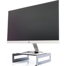 Hansdo Metal Monitör Standı - Siyah Laptop Yükseltici - 13 inç - 42 inç Ekran Uyumlu SMS2BL
